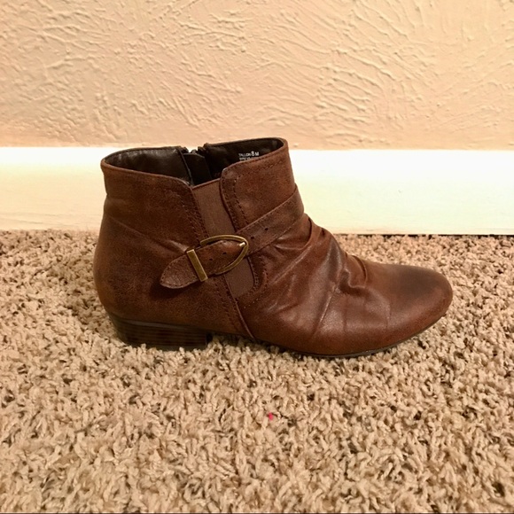 Brown Ankle Boots - Picture 3 of 5